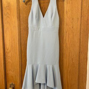 SOHO by Stephanie Horne powder blue cocktail dress